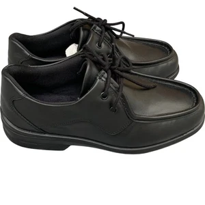COSYFEET Men's Formal Shoes UK Size 9 Black Leather Lightweight Comfort - Picture 1 of 24