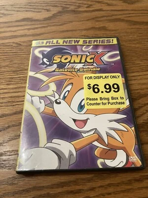 Pretty good condition Sonic X - Vol. 3: Satellite Swindle (DVD, 2004) WORKING! - Image 1 of 3