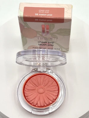 NEW CLINIQUE CHEEK POP POWDER BLUSH POP WOMEN'S in 08 MELON POP - Image 1 of 4