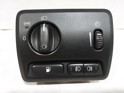 Interruptor de faros antiniebla combustible #6 negro Volvo S60 V70 XC70 2004 a 2006 8691753 Foto 1 de 4