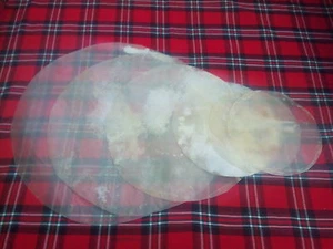 T C nuova pelle naturale di vitello, pelle tamburo Bodhran, pelle testa banjo, pelle testa rullante - Foto 1 di 6