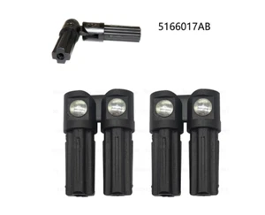 Fits 05-17 Jeep Wrangler Car Left Right Convertible Soft Top Side Bow Knuckles - Picture 1 of 3