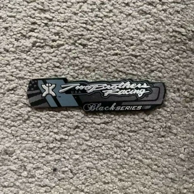 Dos calcomanías insignia aluminio Brother Racing HONDA YAMAHA MRN116 Foto 1 de 2