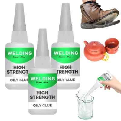 3 Pack Multifunctional Welding High-Strength Oily Glue Universal Super Glue 50g - Image 1 of 4