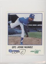 1989 Merchants Bank Syracuse Chiefs Jose Nunez