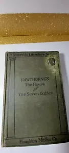 Hawthorne's HOUSE OF THE SEVEN GABLES Riverside Literature Series - Picture 1 of 4