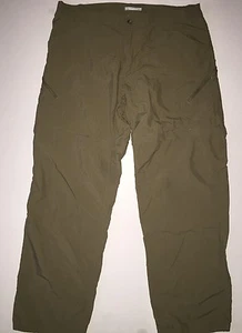 Columbia Omni Shade Sun Protect Zip Off Convertible Pant Shorts Large L (B13) - Picture 1 of 6