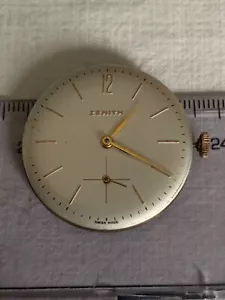 ZENITH movimento manuale cal 126 tige dial 33.5mm funzionante progetto parti - Imagen 1 de 5