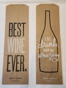Menge 2 einfache Tiger Wein Geschenktüten - Bester Wein, den Sie jemals gegessen haben und erstaunlich sein - Bild 1 von 2