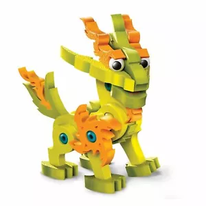 Bloco Lightnix Dragon of The Light 3D Interlocking Model Foam Building Block Set - Picture 1 of 5