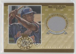 2001 Donruss Jersey Kings /250 Vladimir Guerrero #JK-1 HOF