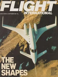 Flight International (22 Sep 1984) Starship/Avanti, Pan Am Fleet, GA Fleet, News - Picture 1 of 1