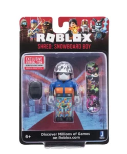 R0BL0X Toy Action Figure New Sealed Shred Snowboard 3 Inch Figure With Toy Code - Picture 1 of 2