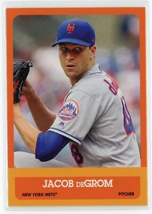 Jacob DeGrom 2018 Throwback Thursday Set 30 TBT #183 963 Football PR: 848 (A)  - Picture 1 of 2
