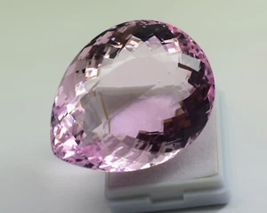 NEW Pear Cut Natural Light Pink Imitation Rose Quartz 175 CT Loose Gemstone - Picture 1 of 9