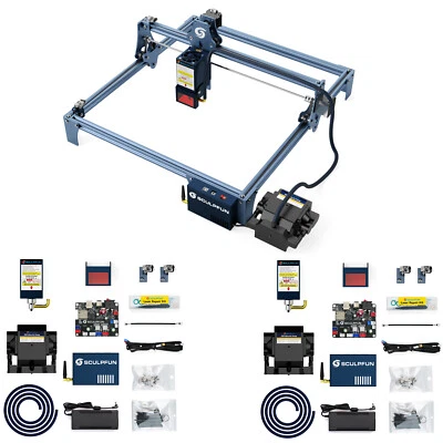 SCULPFUN S9 auf S30 Ultra Upgrade Kit 22W/33W mit Air Assist XY-Endschalter