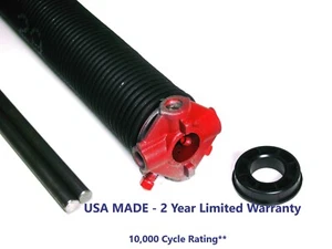 Garage Door Torsion Spring SINGLE RW .243 x 2" ID x Select Length - USA MADE* - Picture 1 of 3