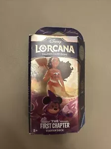 Disney Lorcana The First Chapter Starter Deck Amber/ Amethyst New Factory Sealed - Picture 1 of 2