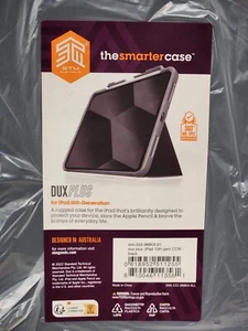 BRAND NEW: THE SMARTER CASE - STM GOODS DUX PLUS FOR IPAD 10TH GENERATION - Picture 1 of 9