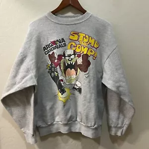 Sudadera De Colección Para Mujer XL 1994 NFL Arizona Cardinals Warner Bros Looney Tunes Taz - Imagen 1 de 9
