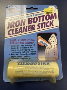 Vintage Steam Iron Bottom Cleaner Stick – Removes Build-Up Starch By Cadie - Picture 1 of 2
