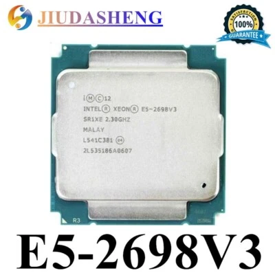 Intel Xeon E5-2698 V3 CPU Processor 16Core 32threads 2.3GHz 40MB LGA2011-3 SR1XE - Image 1 of 4