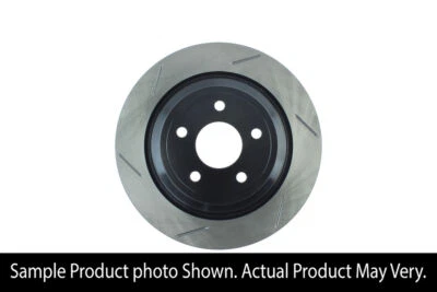 StopTech Sport Slotted Brake Rotor Rear Right Focus RS 2016-2018 2.3L Ecoboost - Image 1 of 4