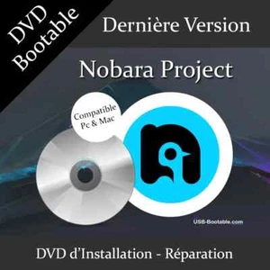 DVD Bootable Projet Nobara + Guide d'utilisation - Photo 1/1