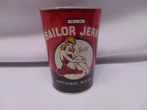 2017 Sailor Jerry metal advertisement cup 13 1/2 oz. Spice Rum Blonde hair Women - Picture 1 of 7