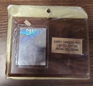 Barry Sanders Arena Hologram Plaque - Picture 1 of 1