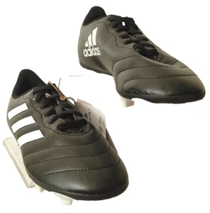 ADIDAS KIDS Goletto VIII Firm Ground Jr Football Boots Black & White Size UK 5 - Picture 1 of 10