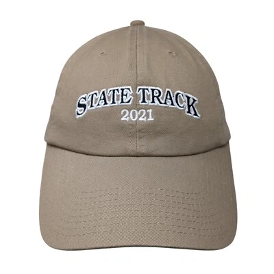 State Track 2018 IHSAA Slideback sombrero bronceado talla única ajustable Fahrenheit sombreros Foto 1 de 4
