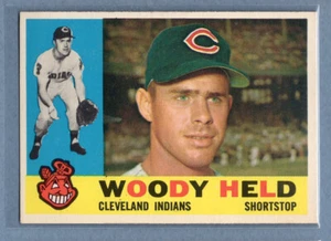 1960 Topps #178 Woody Held EX-MT GO252 - Picture 1 of 1