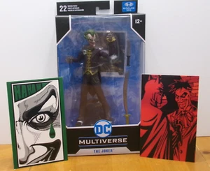 THE JOKER - BATMAN: ARKHAM CITY ACTION FIGURE DEAL WITH 2 SPECIAL POSTCARDS - Picture 1 of 12