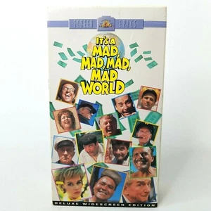  Its a Mad, Mad, Mad, Mad World (VHS 1991 2-Tape Set) Spencer Tracy - Picture 1 of 5