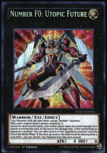 Yu-Gi-Oh! - Number F0: Utopic Future WSUP-EN026 Prismatic SR 1st Edition - Picture 1 of 2