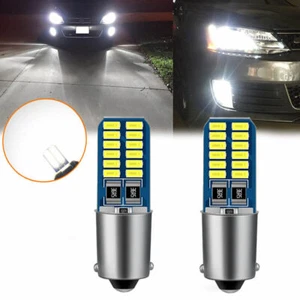 2Pcs Canbus BA9S LED H6W T4W T3W T2W H5W Car Parking Reverse License Plate Light - Picture 1 of 12