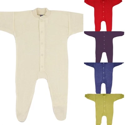 NEU Cosilana Schlafanzug Wolle mit Fuß ABVERKAUF %%%% 68-86