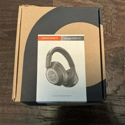 Plantronics 208769-01 Voyager 8200 UC Black Over the Ear Headset - Image 1 of 3