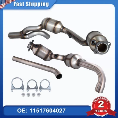 Para 2007-2009 Jeep Wrangler JK 3.8L Y-Pipe conversor catalítico de escape dianteiro EPA - Imagem 1 de 4