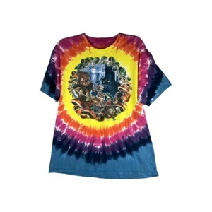 Liquid Blue Shirt Gnome Hippie Mushroom Tie Dye 1999 Men's Size XXL Vintage 90's - Picture 1 of 9