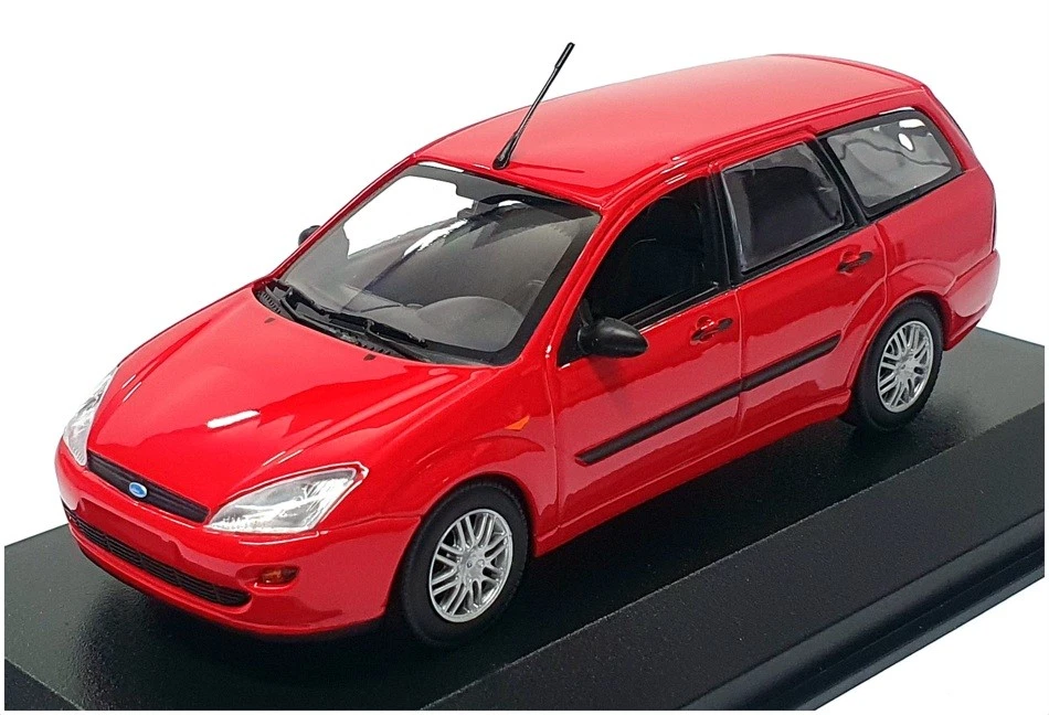 Maxichamps 1/43 Scale 940 087010 - 1998 Ford Focus Turnier - Red - Image 1 of 4