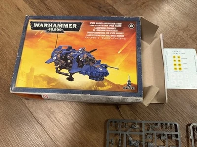 Warhammer 40K Space Marine Land Speeder Storm Vintage OOP - Imagem 1 de 4