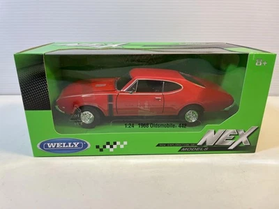 Olds 442 1968 nuevo modelo diecast en caja a escala 1/24 de Welly/NEX Foto 1 de 4