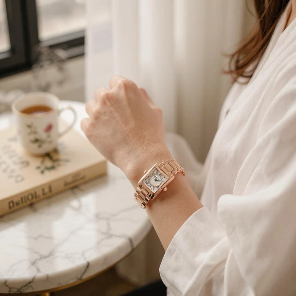 Frederique Constant 21mm MOP Diamond Dial Ladies Quartz Watch FC-200MPDC14B NIB - Image 1 of 4