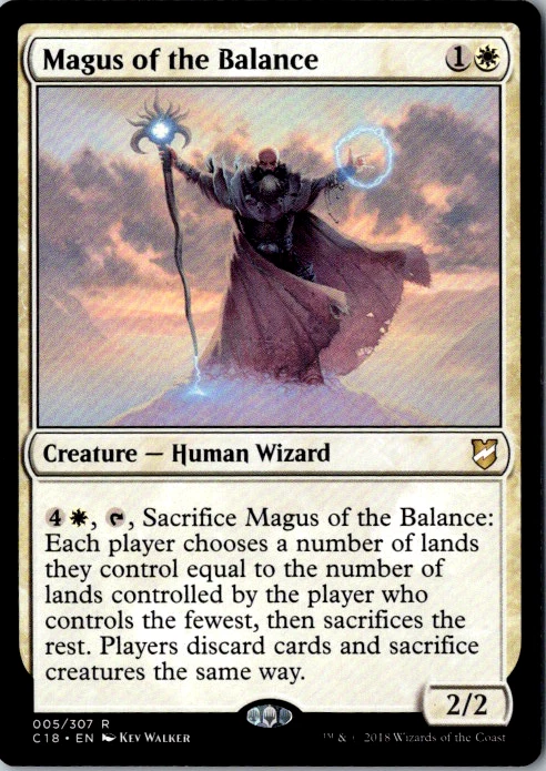 Magus of the Balance R Commander 2018 5 Near Mint - Image 1 of 1