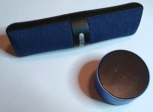 Głośniki bezprzewodowe Bluetooth. 1 Vivitar VZ60021-BT i 1 krążek hokejowy BT Akumulator - Zdjęcie 1 z 10