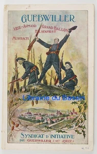 Guebwiller Ht-Rhin Vieil-Armand Ballon Sudel Hilsenfirst Guide Touristes 1920 - Imagen 1 de 7