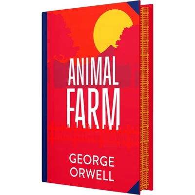 Animal Farm by George Orwell (Deluxe Hardback Sprayed Edge Edition)