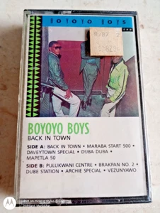NEW SEALED BOYOYO BOYS BACK IN TOWN CASSETTE TAPE - Picture 1 of 2